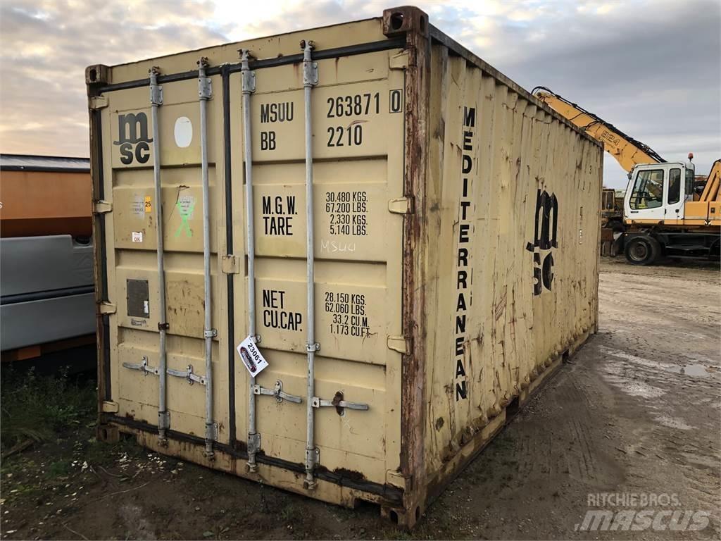  20FT Container Opbevaringscontainere