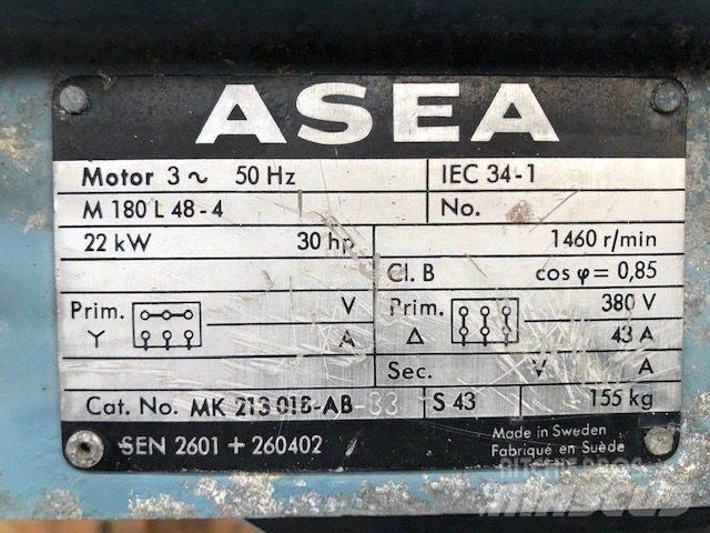  22 kW Asea M180 L48-4 Motorer