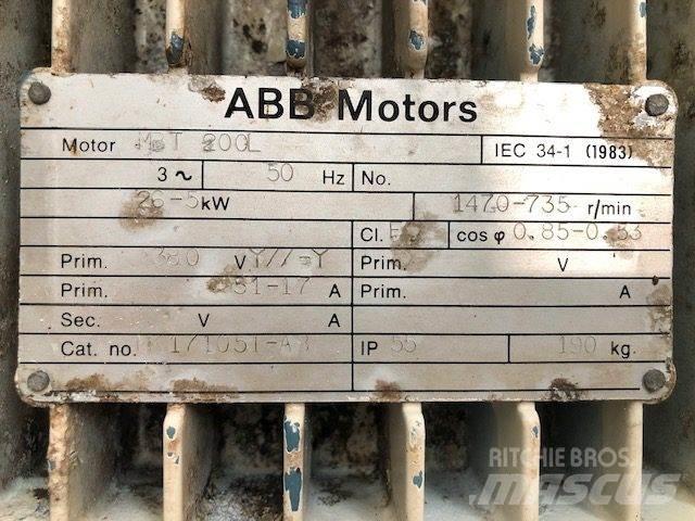  26 kW ABB MBT 200L E-Motor Motorer