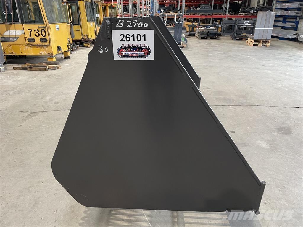  2700 mm Ribbeskovl Skovle