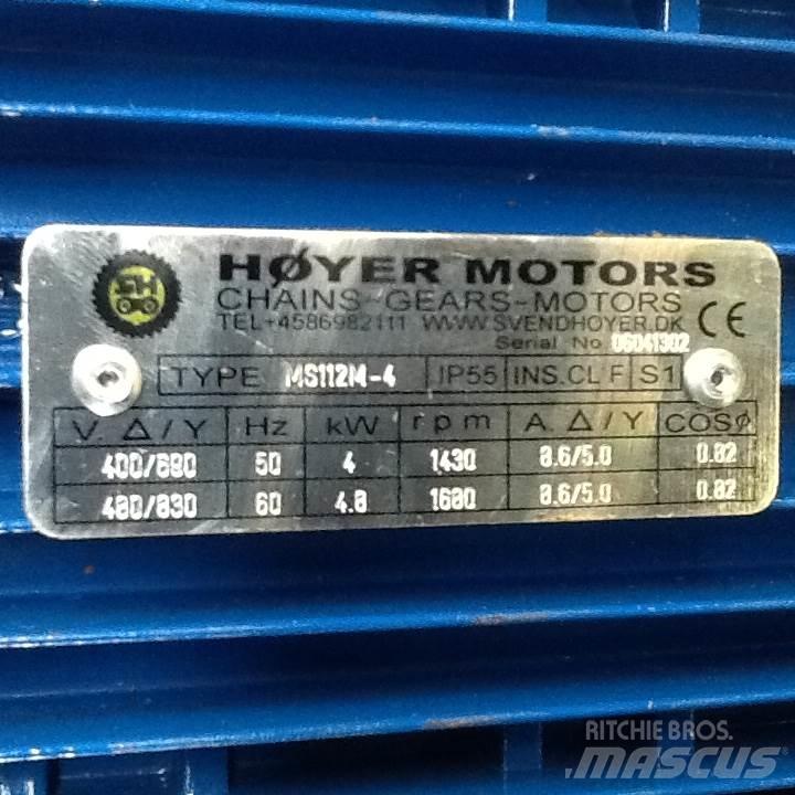  4,0 kW Høyer E-Motor Motorer