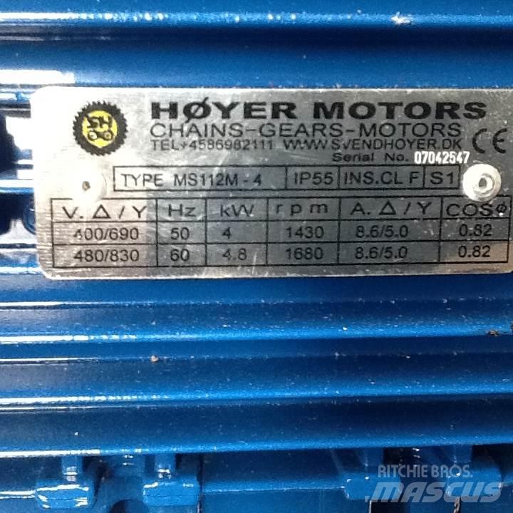  4,0 kW Høyer E-Motor Motorer