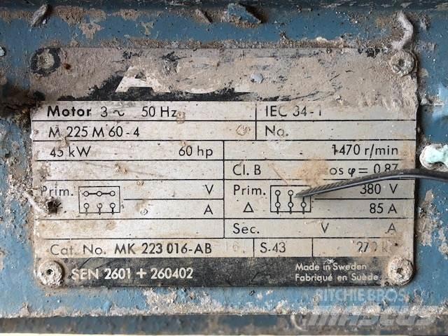  45 kW Asea E-motor Motorer