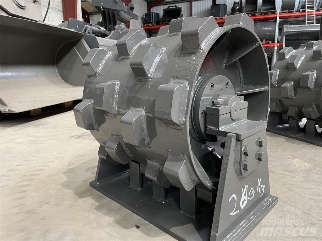  450 mm kompaktorhjul Tromle med luftdæk
