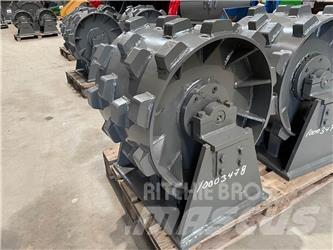  470 mm Kompaktorhjul Tromle med luftdæk