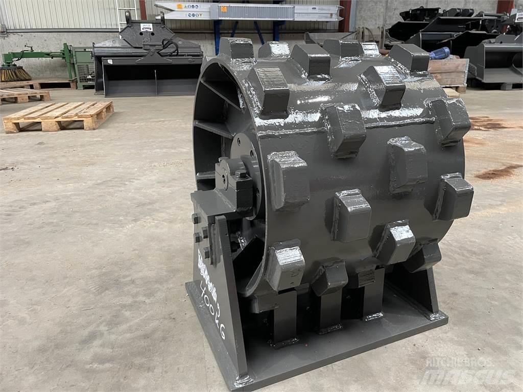  470 mm kompaktorhjul Tromle med luftdæk