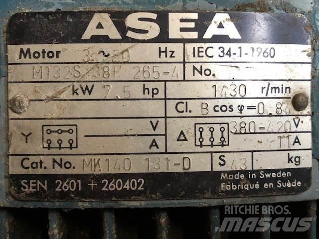  5,5 kW Asea E-Motor Motorer