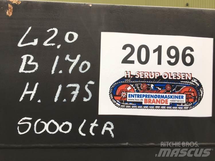  5000 Ltr. Tank Andet tilbehør