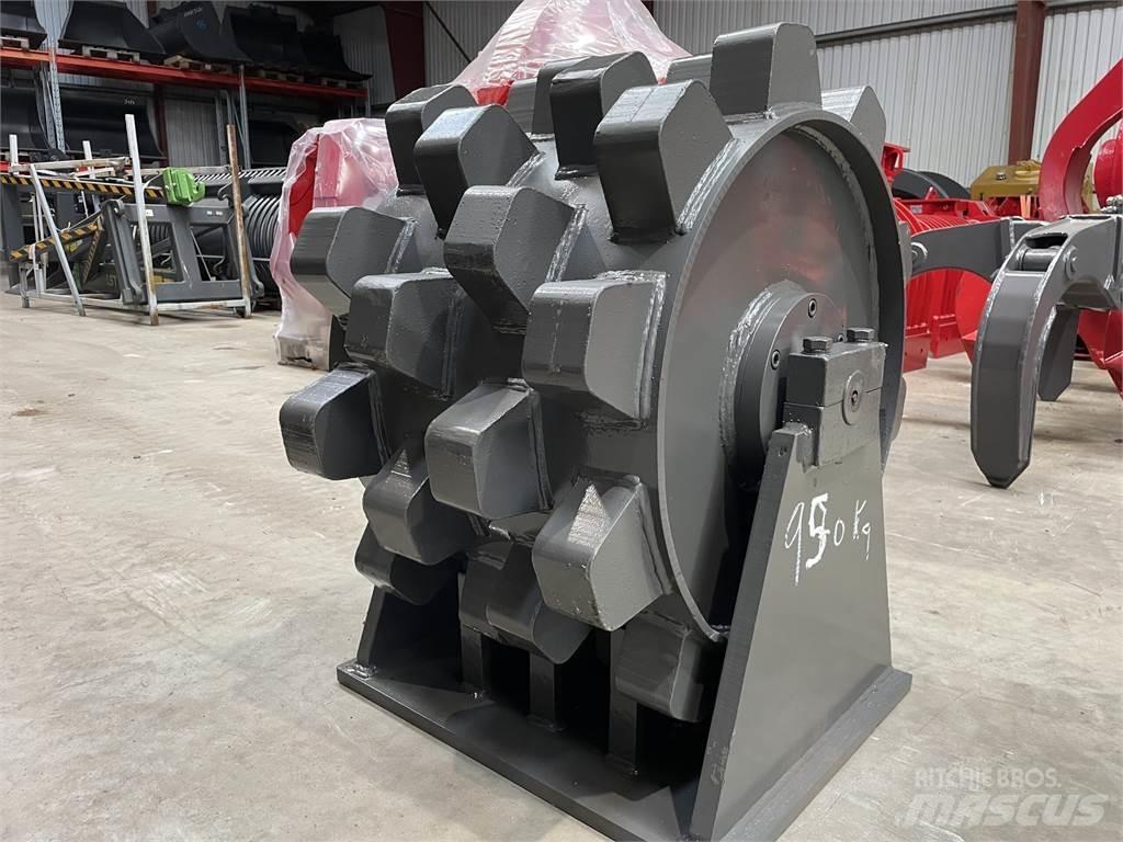  570 mm kompaktorhjul Tromle med luftdæk