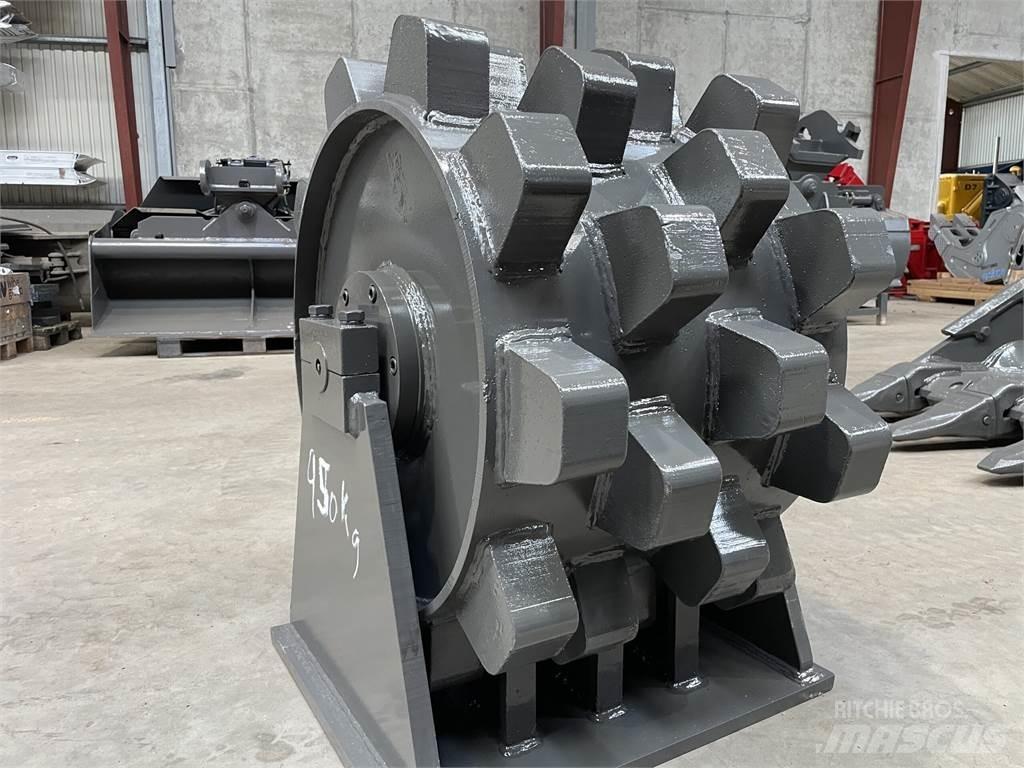  570 mm kompaktorhjul Tromle med luftdæk