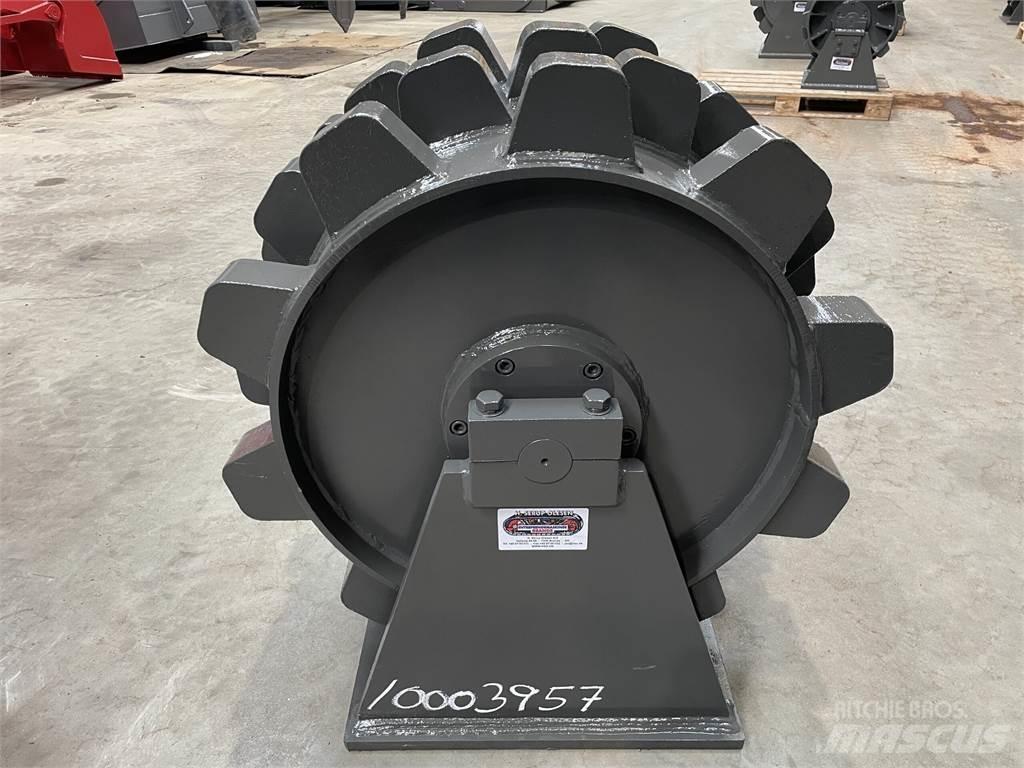 570 mm kompaktorhjul Tromle med luftdæk