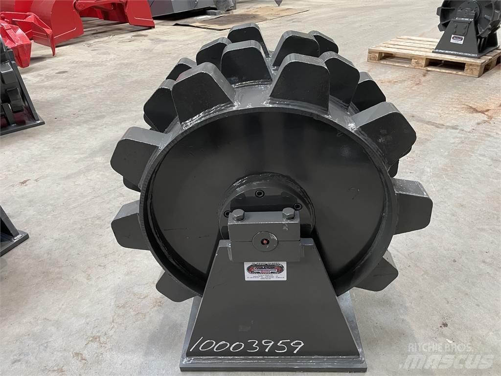  570 mm kompaktorhjul Tromle med luftdæk
