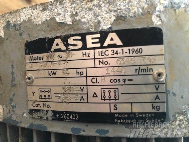  7,5 kW Asea E-Motor Motorer