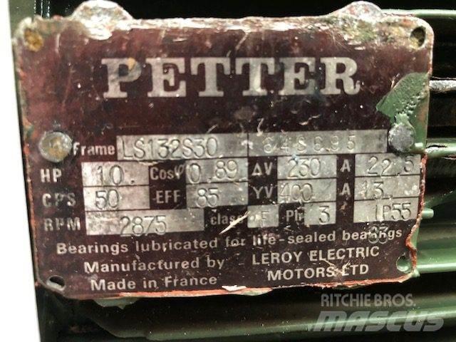 7,5 kW PETTER El-Motor Motorer
