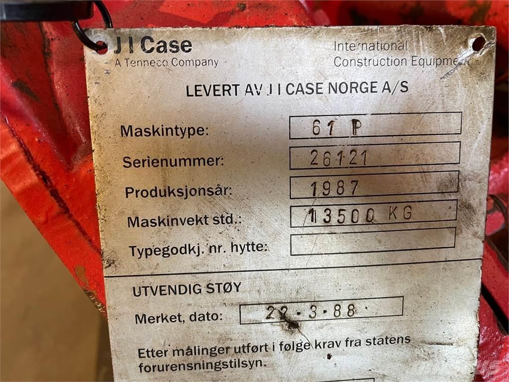  Bagaksel ex. Poclain 61P Entreprenør - Andet