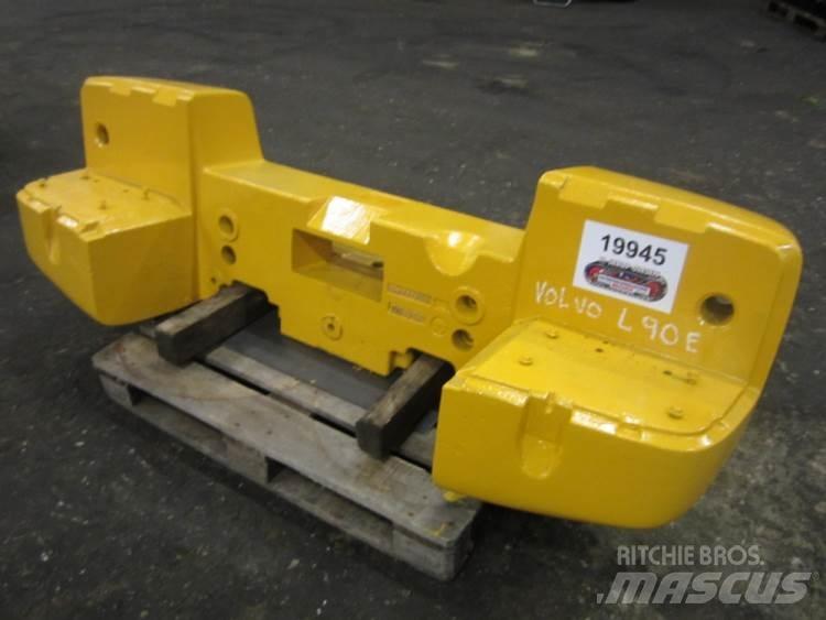  Ballastklods ex. Volvo L90E Andet tilbehør