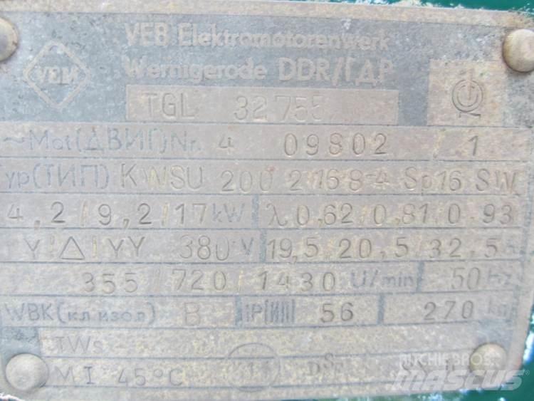  Capstan spil VEB TGL 32755 Hejsespil, hejseværk og materialelifte