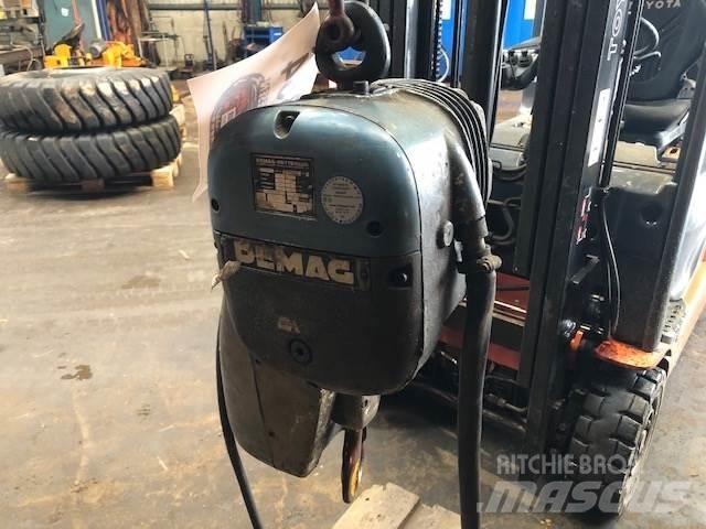Demag el-talje type PK2N-F Krandele og udstyr