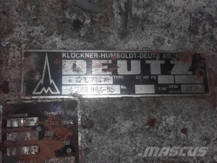 Deutz F12L 714A motor Motorer