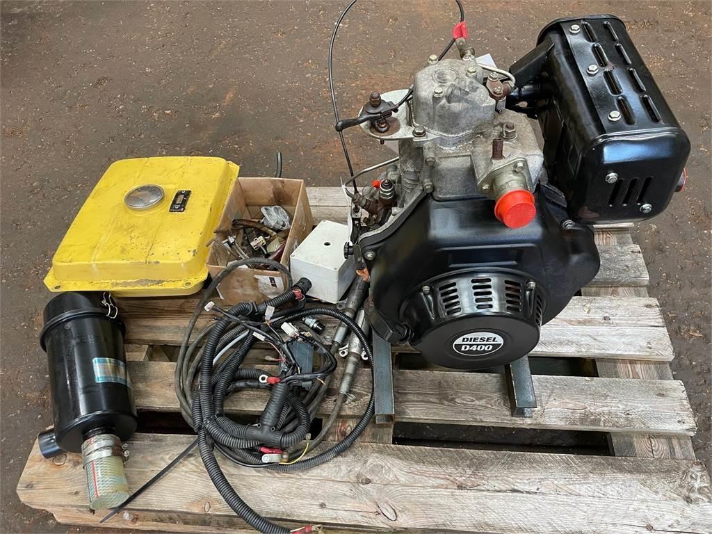  Diesel engine D400/E - 1 cyl. Motorer