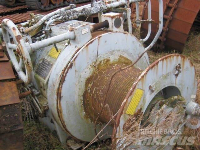  Double drum hydr. winch Hejsespil, hejseværk og materialelifte