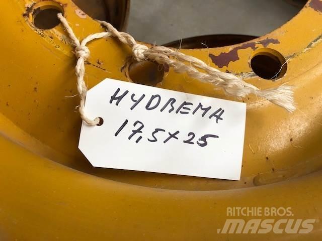  FÆLG 17.5X25 EX. HYDREMA. Dæk, hjul og fælge