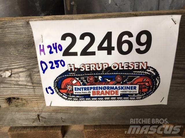  Fendere, Gummi - 14 stk. Arbejdsbåde / pramme