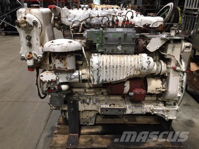 Foden type FD6 motor Motorer