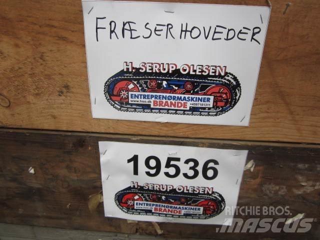  Fræsehoveder, diverse Andet tilbehør
