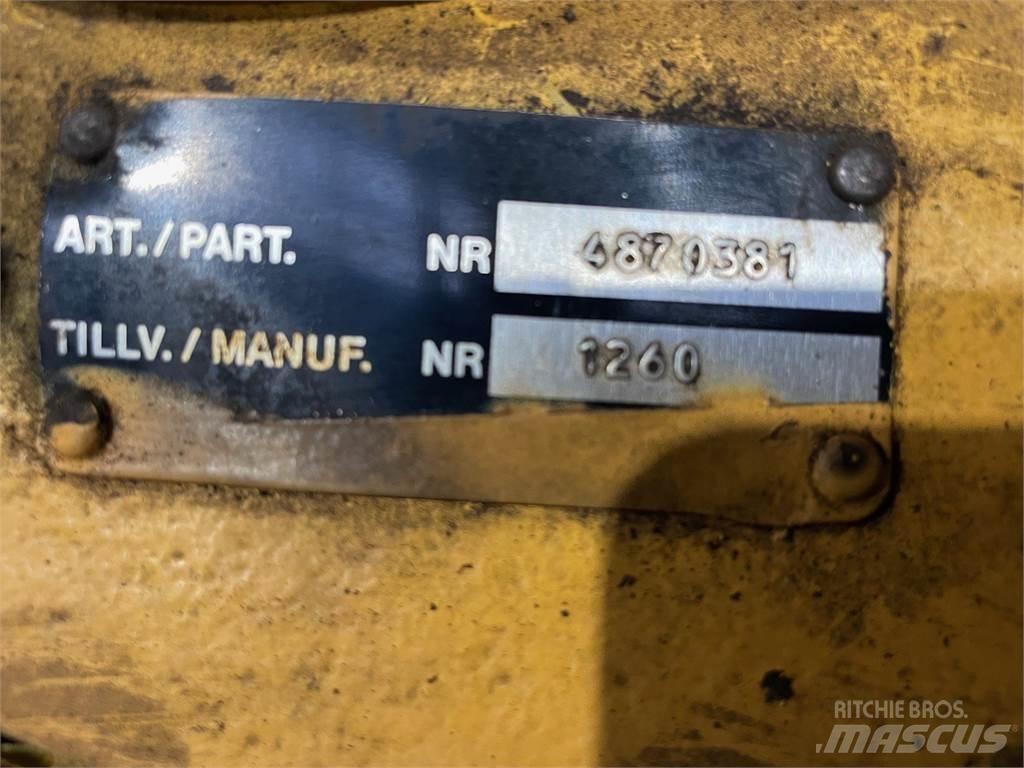  Frontaksel ex. Volvo L70 Aksler