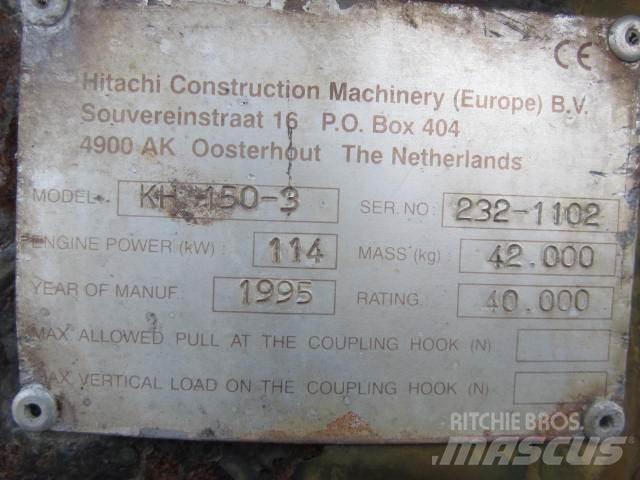Hitachi KH150-3 til ophug Gravemaskiner på larvebånd