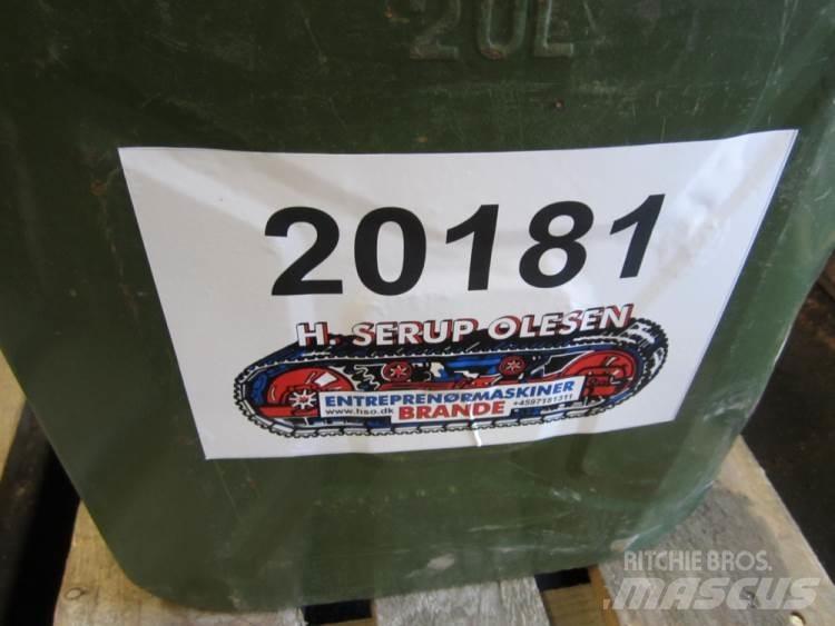  Jerrycans 20 Ltr. - 4 stk. Andet tilbehør