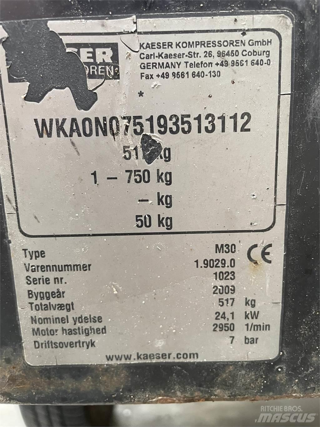 Kaeser M30 kompressor Kompressorer