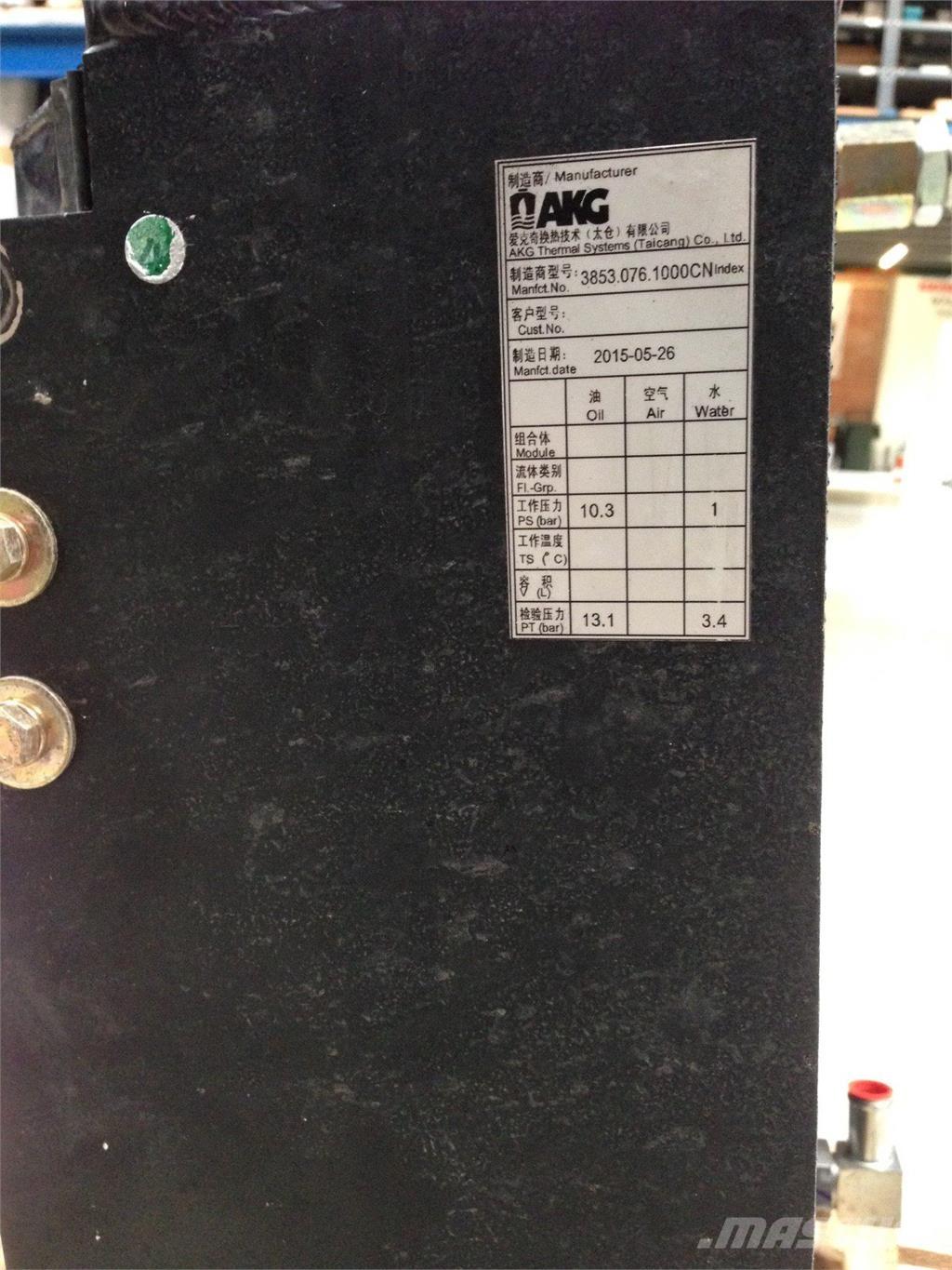  Køler ex Takeuchi TB145 Motorer