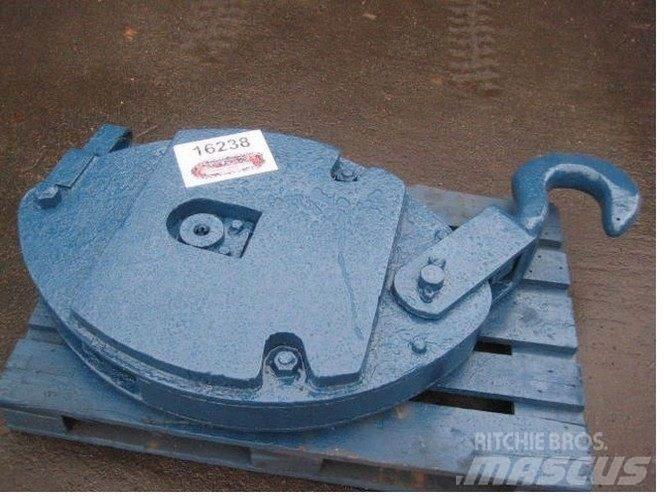  Krankrog ca. 10 ton Krandele og udstyr