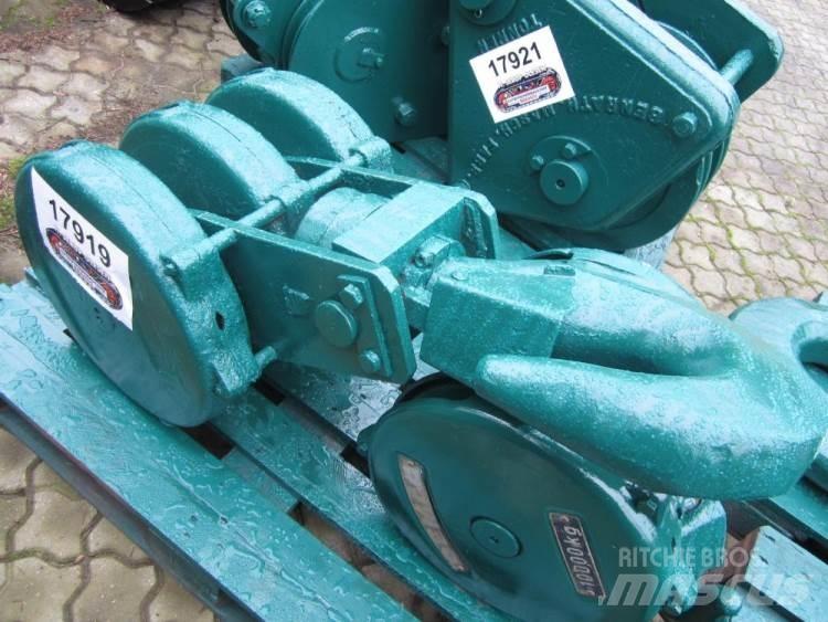  Krankrog ca. 20 ton Krandele og udstyr