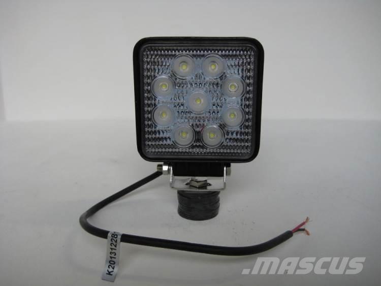  LED arbejdslygte, 27W Elektronik
