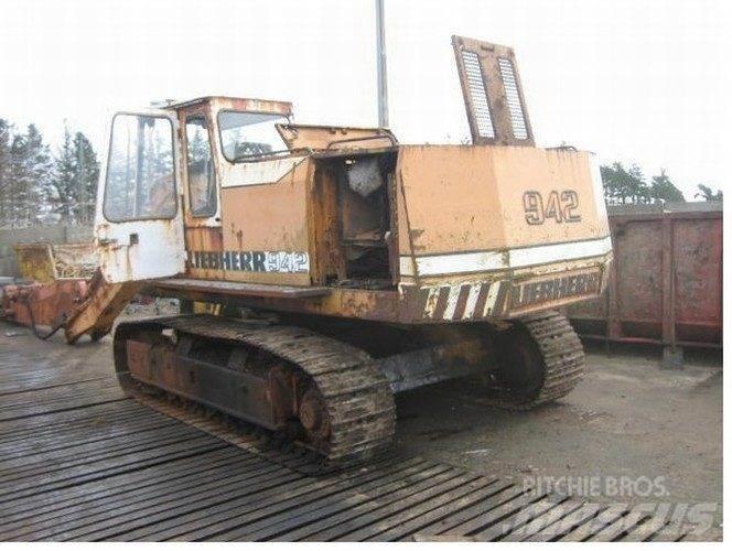 Liebherr R942 - til ophug Gravemaskiner på larvebånd
