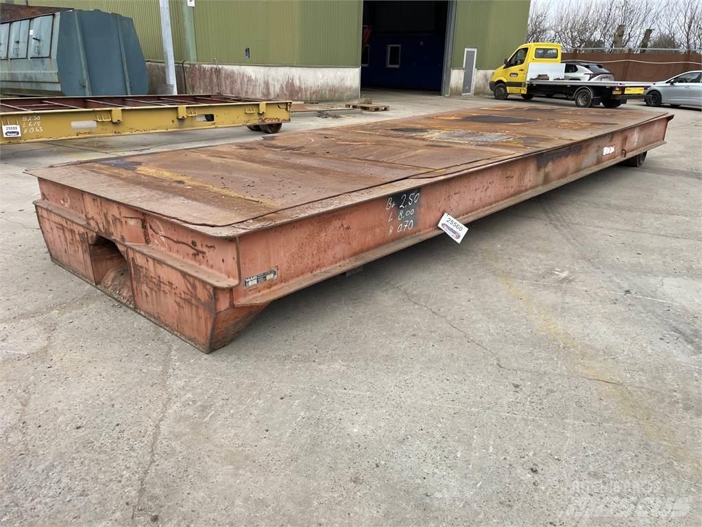 Mafi trailer 20ft - 25 ton Semi-trailer blokvogn