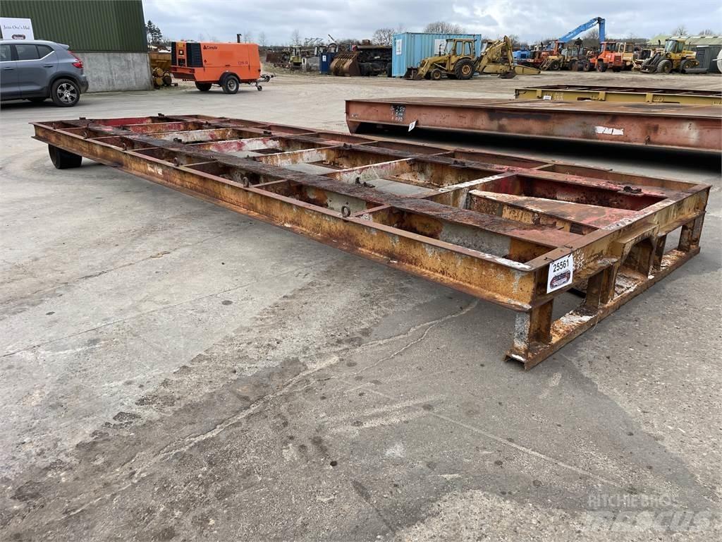 Mafi trailer 20ft - 25 ton Semi-trailer blokvogn