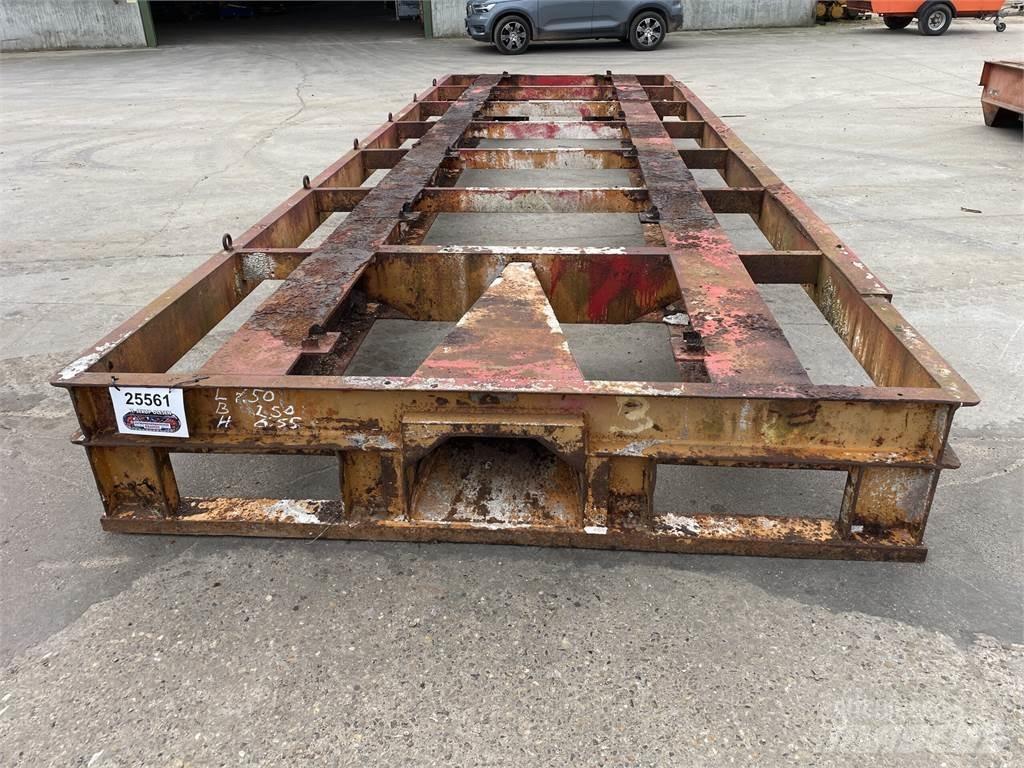 Mafi trailer 20ft - 25 ton Semi-trailer blokvogn