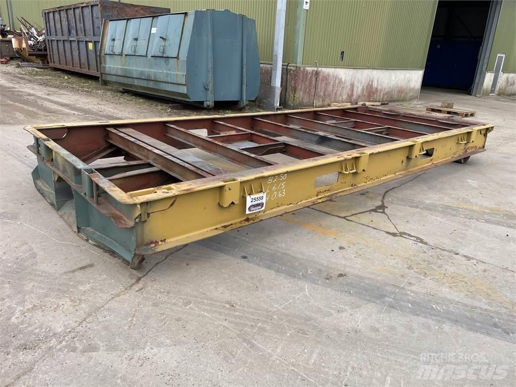  Maft trailer 20ft - 25 ton Semi-trailer blokvogn
