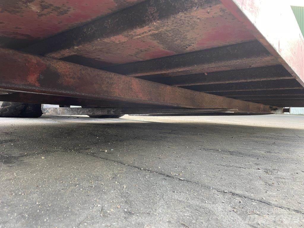  Maskintrailer med wirehejs Semi-trailer blokvogn