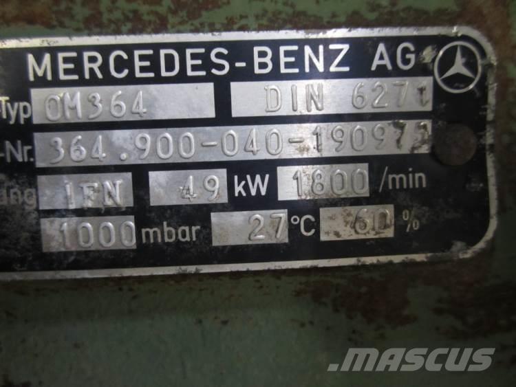 Mercedes-Benz OM364 motor Motorer