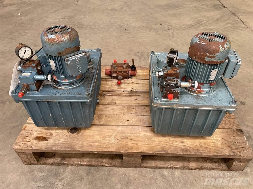  Powerpac, elektrisk - 2 stk. Dieselgeneratorer