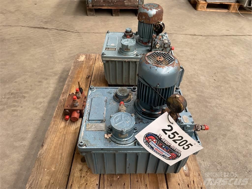  Powerpac, elektrisk - 2 stk. Dieselgeneratorer