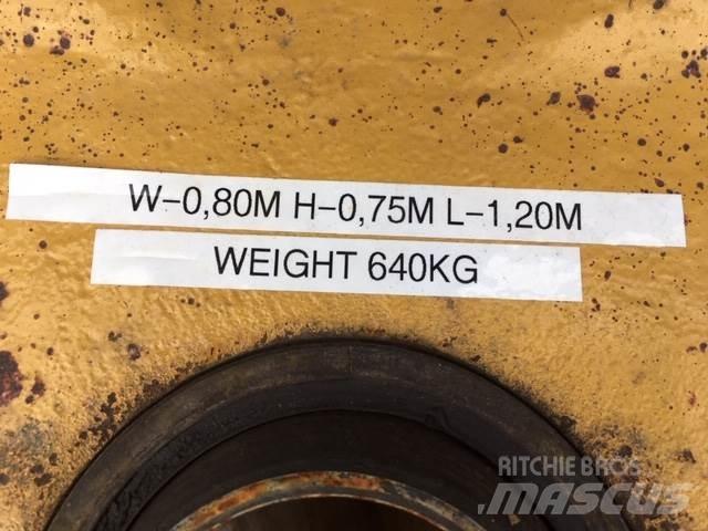  Rammeled ex. Cat 735 Dumper Andet tilbehør