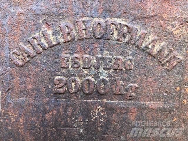  Rammeslag ca. 2000 kg Andet tilbehør