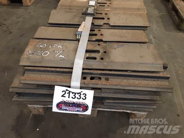  Skoplader 800 mm - 46 + 60 stk. Andet tilbehør