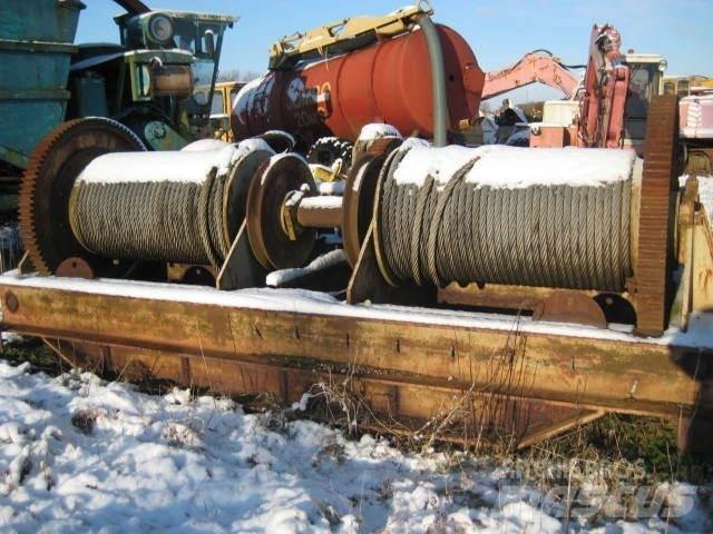  Spil - 40 mm wire Hejsespil, hejseværk og materialelifte